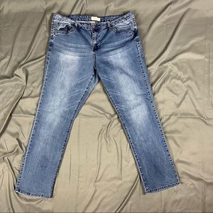 Only Denim Straight Cut Jeans | Size 36